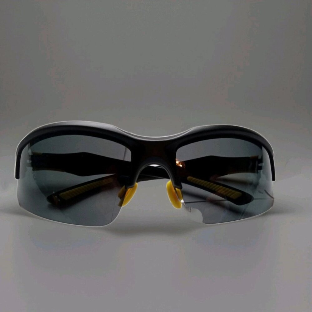 XQ129 Sport Cycling Sunglasses Yellow Black UV400 Mirrored Lenses Outdoor Sports